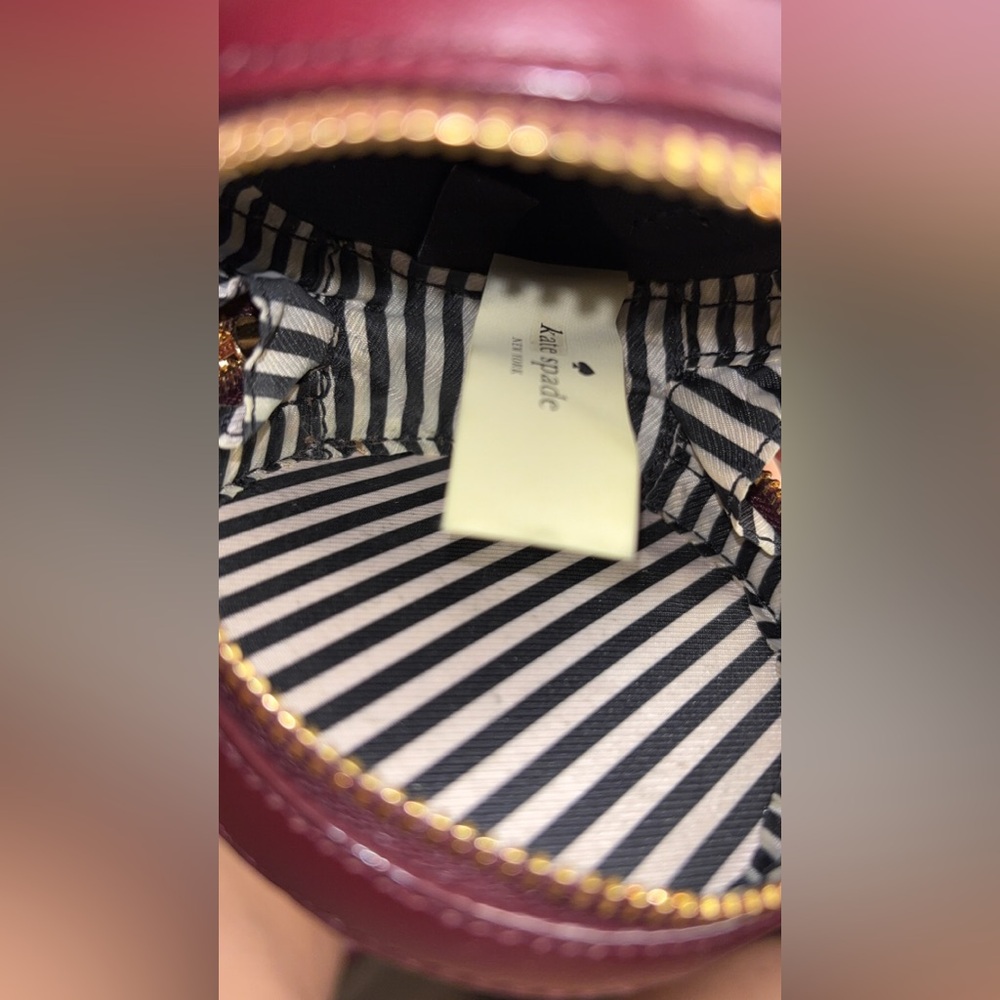 Kate Spade novelty Ma Chérie 3D Cherry Coin Purse EUC - Picture 11 of 11